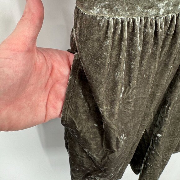 American Eagle Soft & Sexy Romper Womens XXS Green Velvet‎ Polyester Blend - Picture 8 of 8